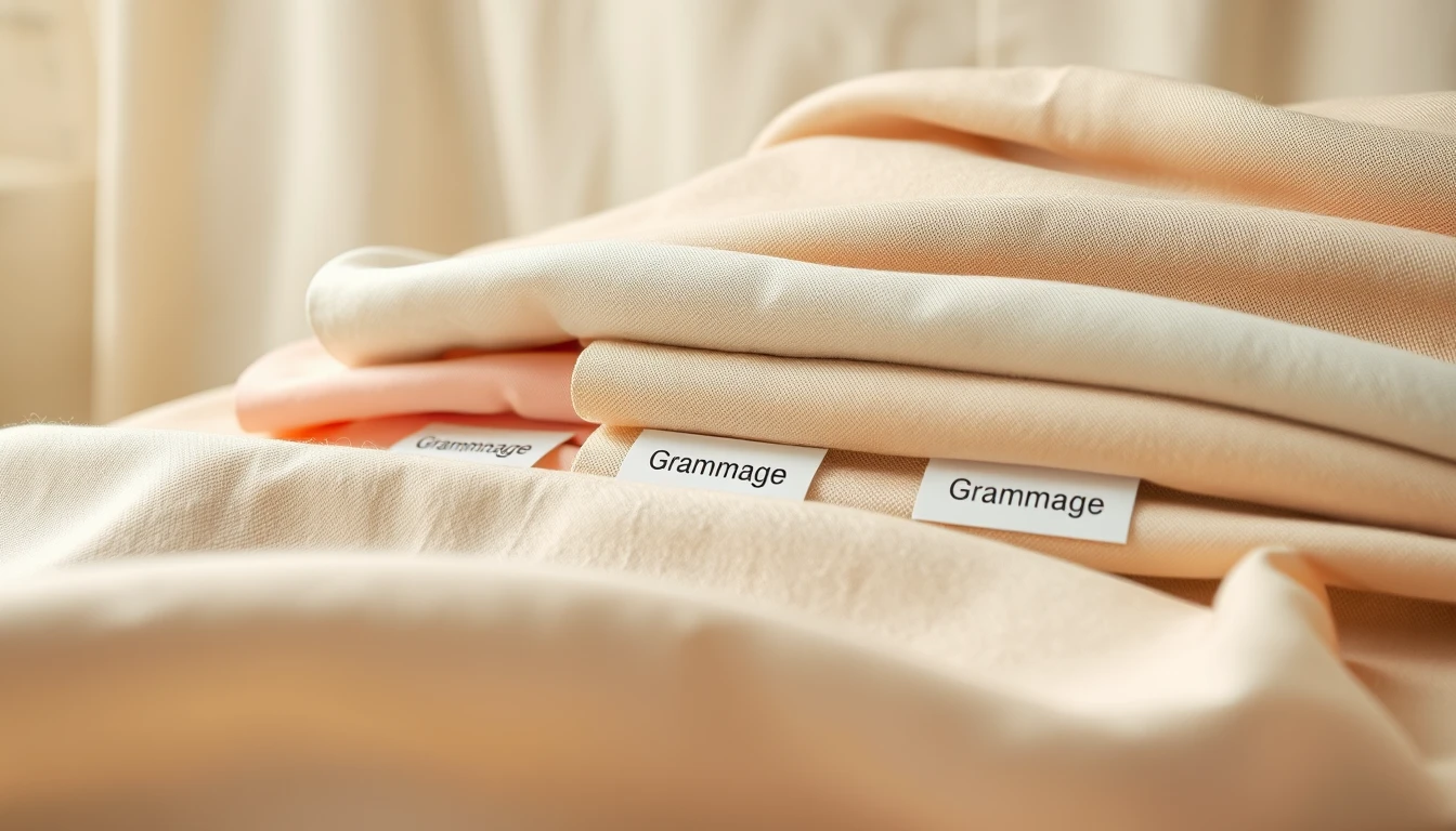 Gramatura do tecido: o que é e como afeta o peso da roupa